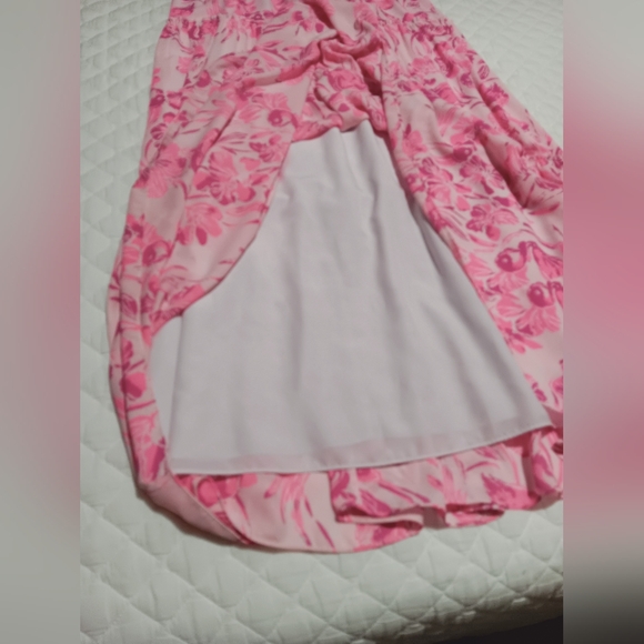 EUC Lilly Pulitzer Melody Maxi Dress  PINK Size 4 - Picture 13 of 15